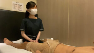 出張ローション手コキ隠し撮り【木内（20歳）12回目】