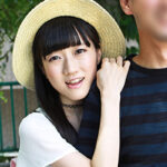 【NTR】ガリ貧乳美少女が彼氏に見せつけSEX