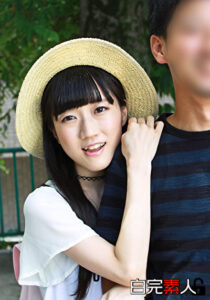 【NTR】ガリ貧乳美少女が彼氏に見せつけSEX