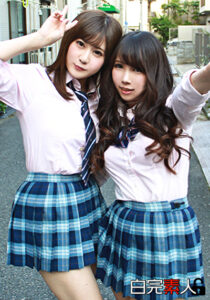 2人の巨乳J〇に催眠術をかけ4Pセックス