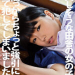 大人しそうな田舎の女の子を昼間っからちょっと強引に迫って犯してしまいましたっ!