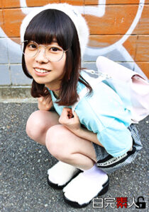 電マも初めて！うぶな貧乳J〇がデカチン男優と初めての3P！