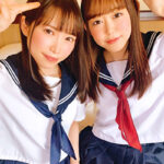 J〇2人組あおい&まゆりゃんと生円光3P中出し!ちょっと変態だけど清楚美少女まゆりちゃんに中出し編