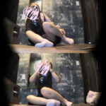 【ネカフェオナニー】Tバックがエロすぎ素人のオナニー