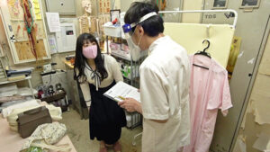 鍼灸院すどう盗撮り下ろし 5 いい所を責めると足がピーンだね