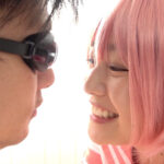 アスト●フォのベロキス＆顔舐め＆唾垂らし＆鼻フェラ