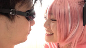 アスト●フォのベロキス＆顔舐め＆唾垂らし＆鼻フェラ