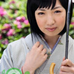 黒髪ショートの和服少女が穴ほじられて潮吹かされて恥ずかしいセックスさせられてますっ！