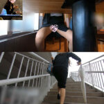 【座りデルタ】油断しまくりOLの対面パンチラ！