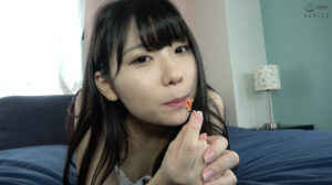 涼花くるみチャンの巨大娘・歯・口内のどちんこ観察！