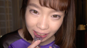 高梨有紗ちゃんの超超超激レアの歯・口内観察！！