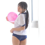 平 花ちゃんが濡れた筆でいたずらマッサージ！